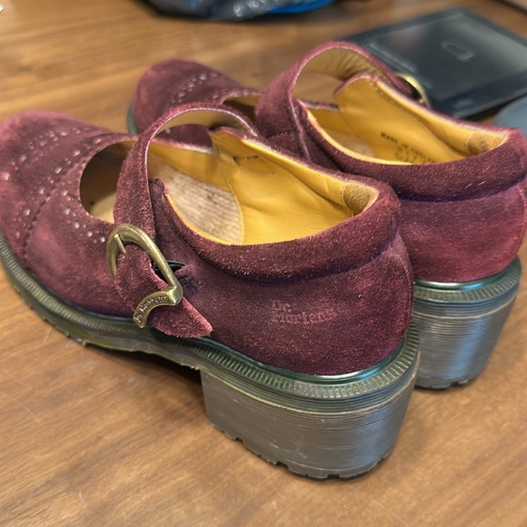 Vintage Dr Martin Suede Mary Jane loafers - Picture 6 of 8